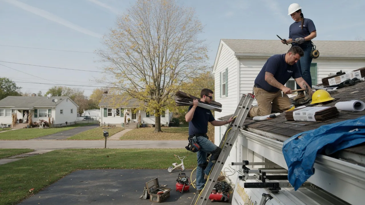 Local Roofing Contractors in Perkins, MI near me
